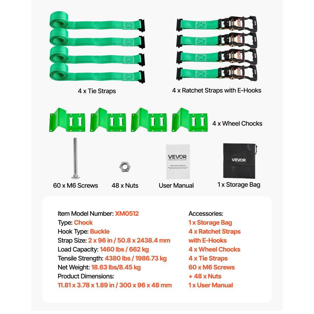 Wheel Chock Tie-Down Kit view 4
