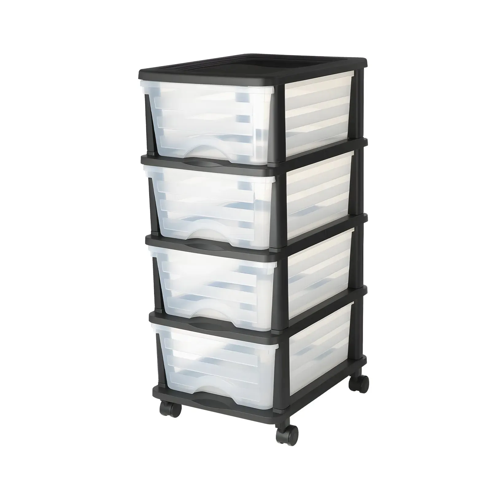 Plastic Storage Drawers Cart