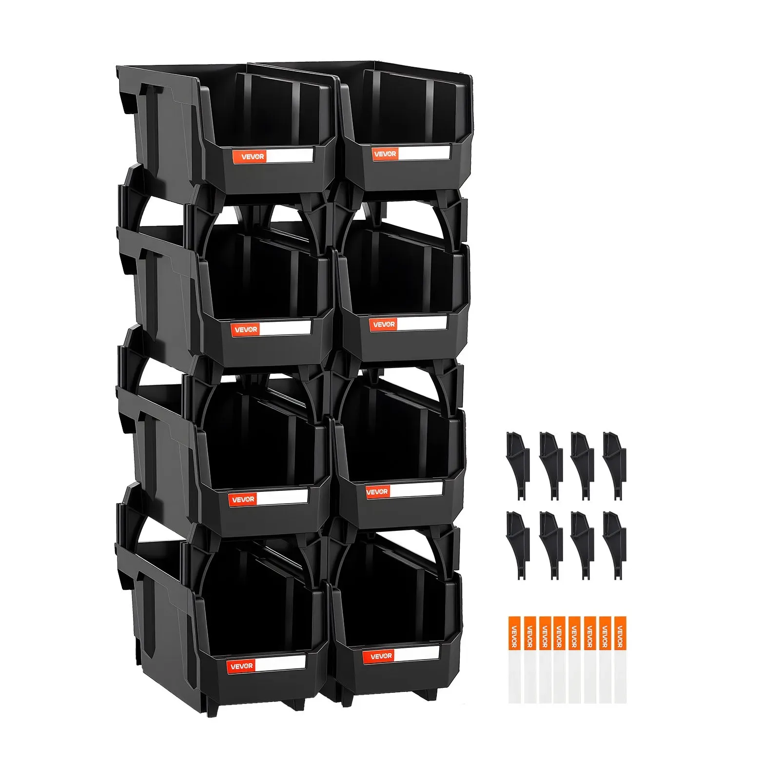 Plastic Stackable Storage Bins view 2