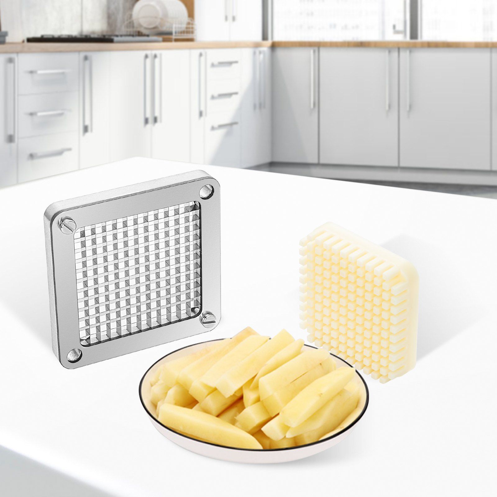 3 Pack 1/4 Inch Replacement Chopper Blade Assembly with 6 Extra Blades
