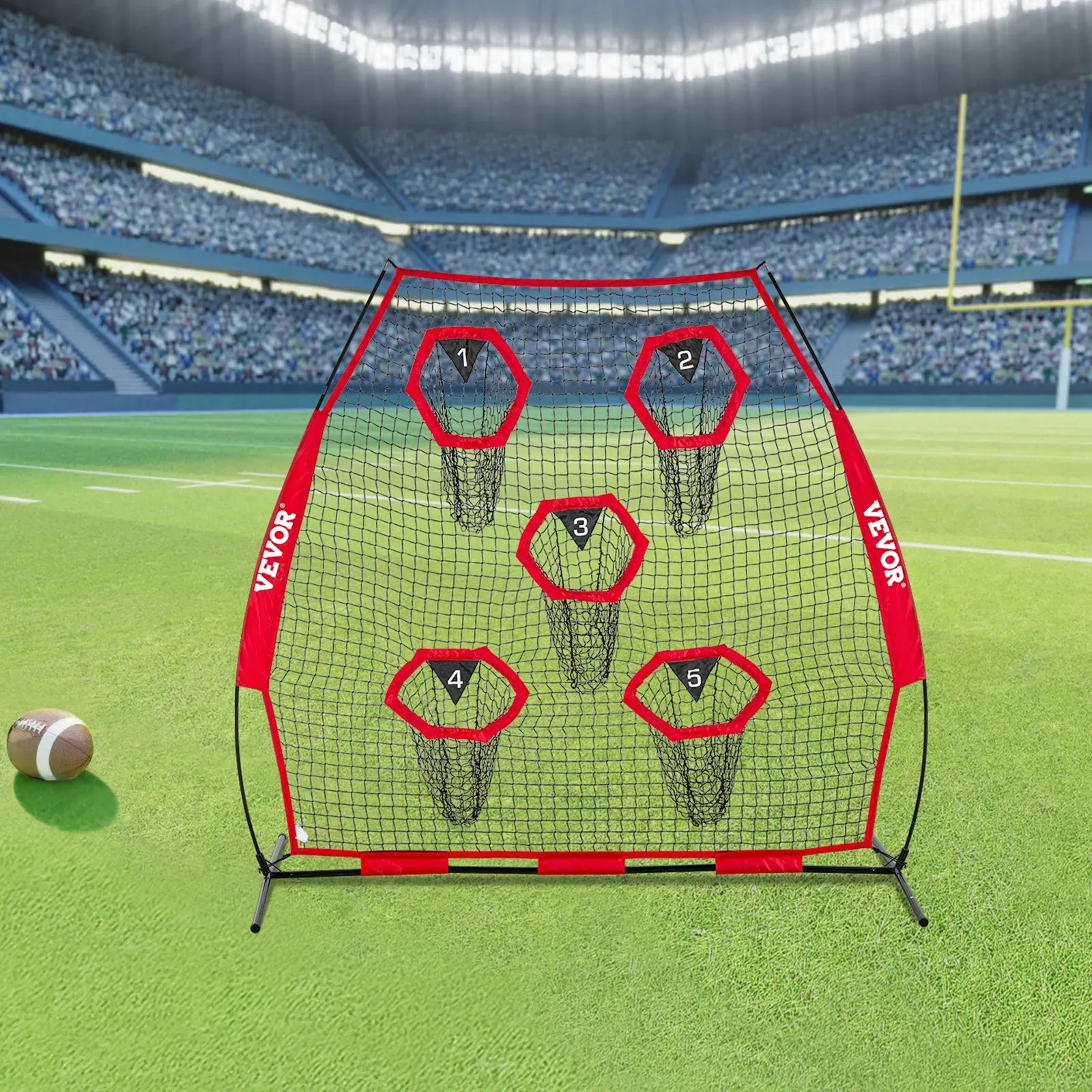2133.6 x 2133.6mm Football Trainer Throwing Net view 3