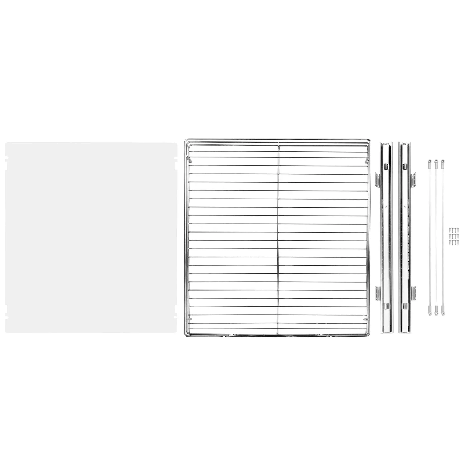 21.5"Wx21"Dx3.5"H Pull Out Cabinet Organizer view 2
