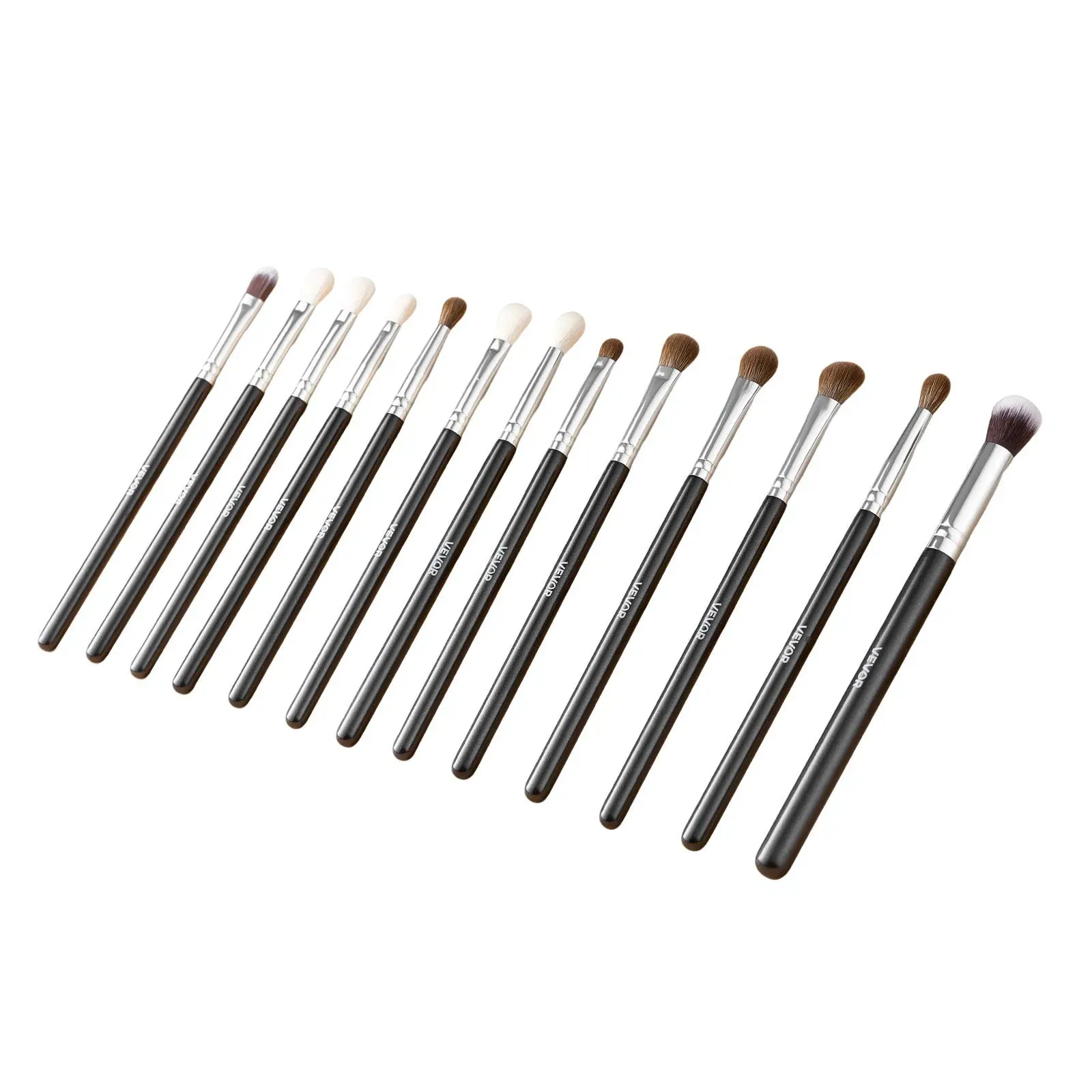 34-Piece Makeup Brush Set, Ergonomic Wood Handle, Travel-Friendly Case Included view 2