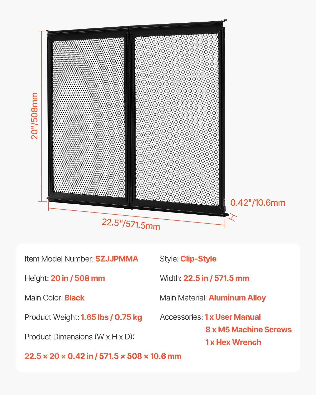 RV Screen Door Protector view 5