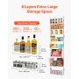 8-Tier Over-the-Door Pantry Storage Organizer view 5