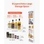 9-Tier Over-the-Door Pantry Storage Organizer view 5