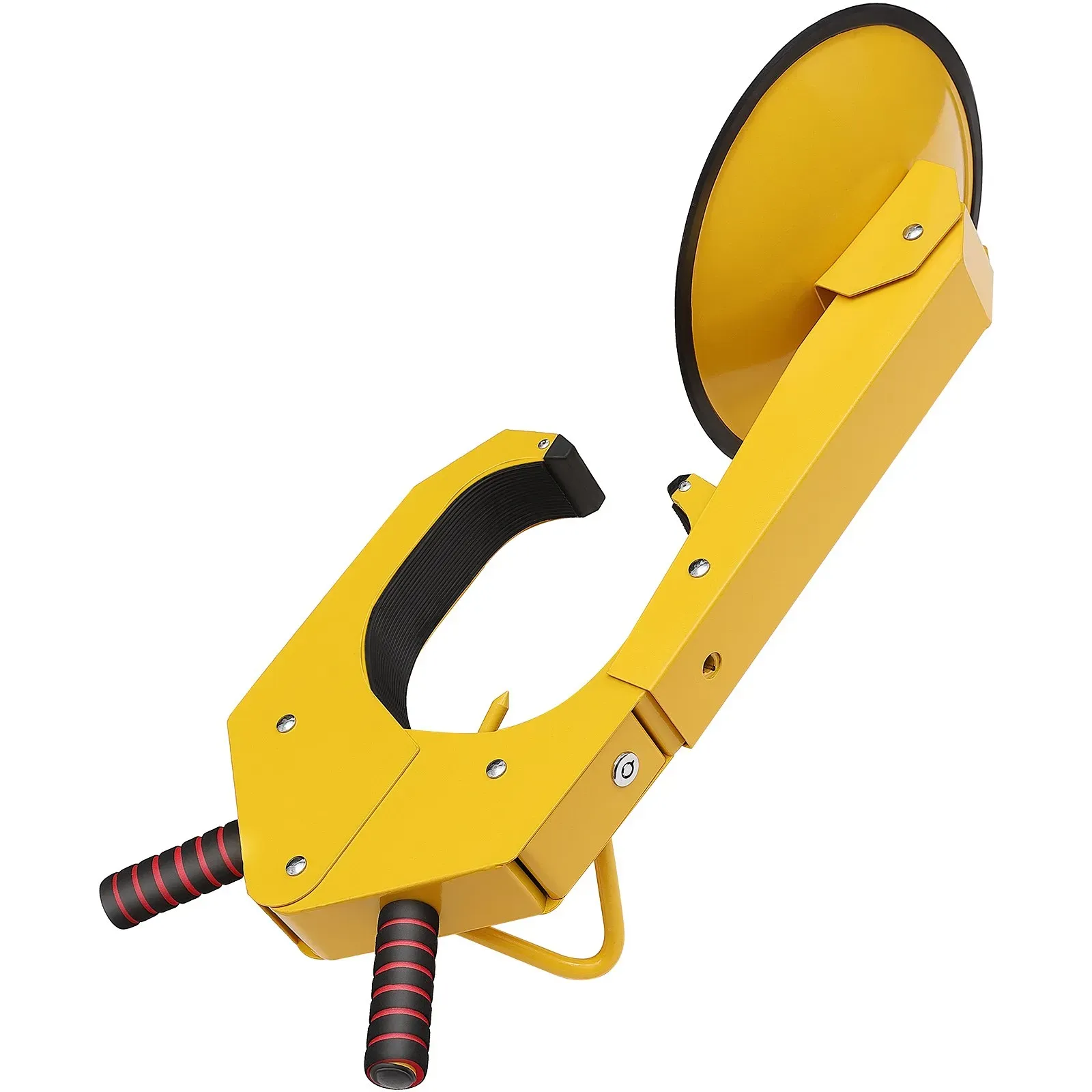 Wheel Lock Clamp, 1 Pack Trailer Wheel Lock, Heavy-Duty Anti Theft Tire Lock view 5