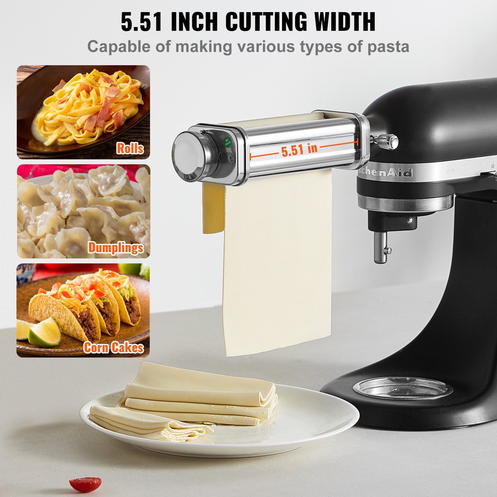 Pasta Attachment for KitchenAid Stand Mixer view 3