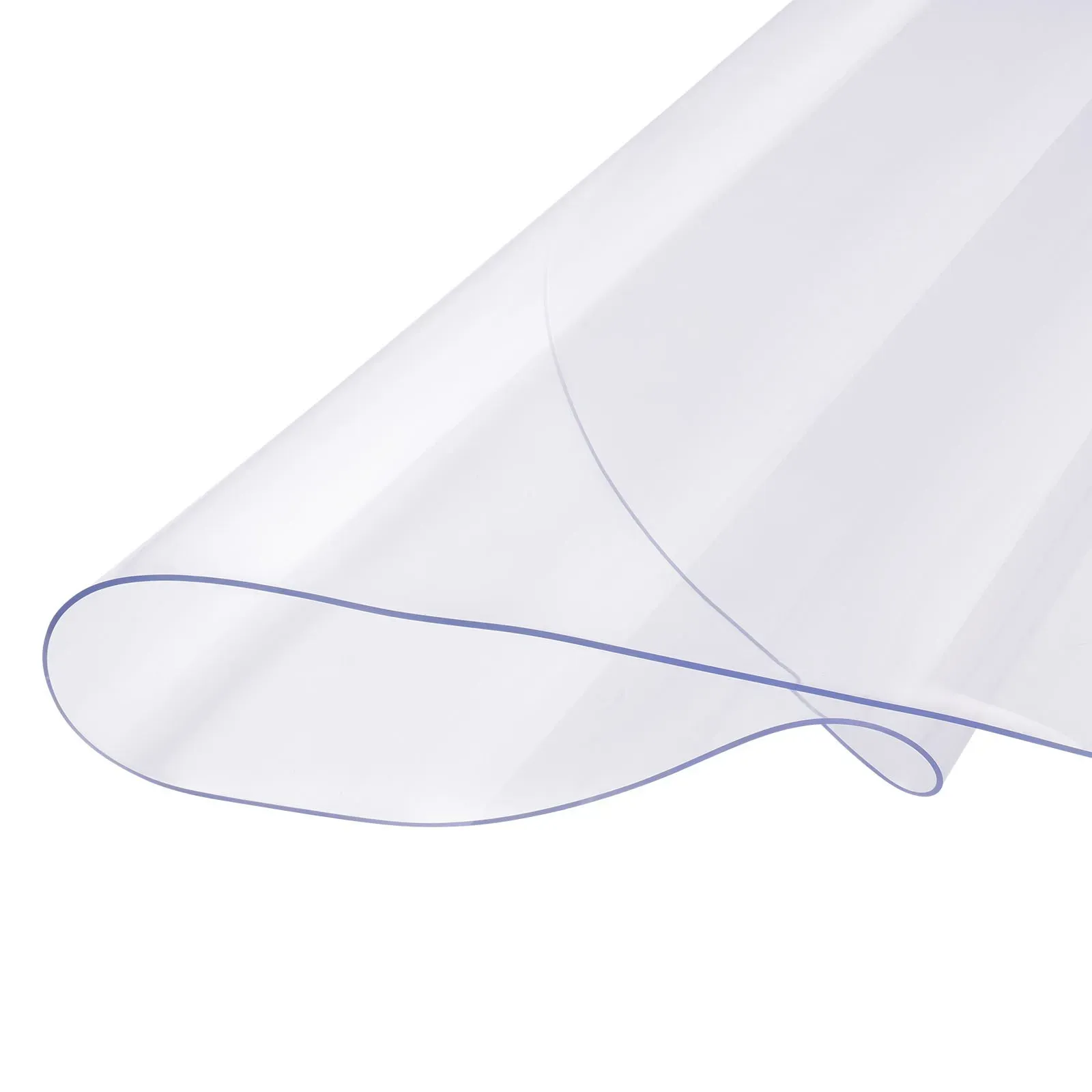 Plastic Table Cover, 42 x 42 Inch 2.0 mm Thick Clear Table Protector, for view 3