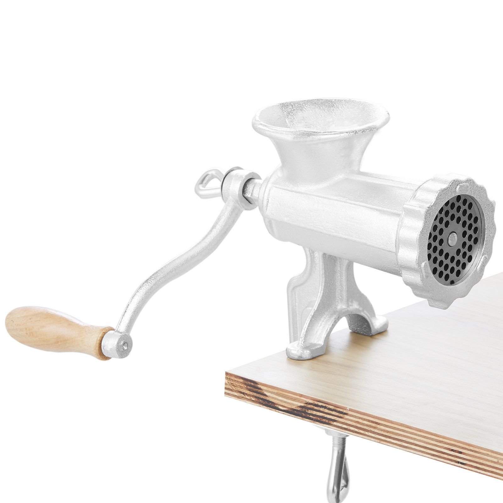 Manual Meat Grinder, Meat Mincer Sausage Maker with 1 Cutting Blade, 3 Sausage