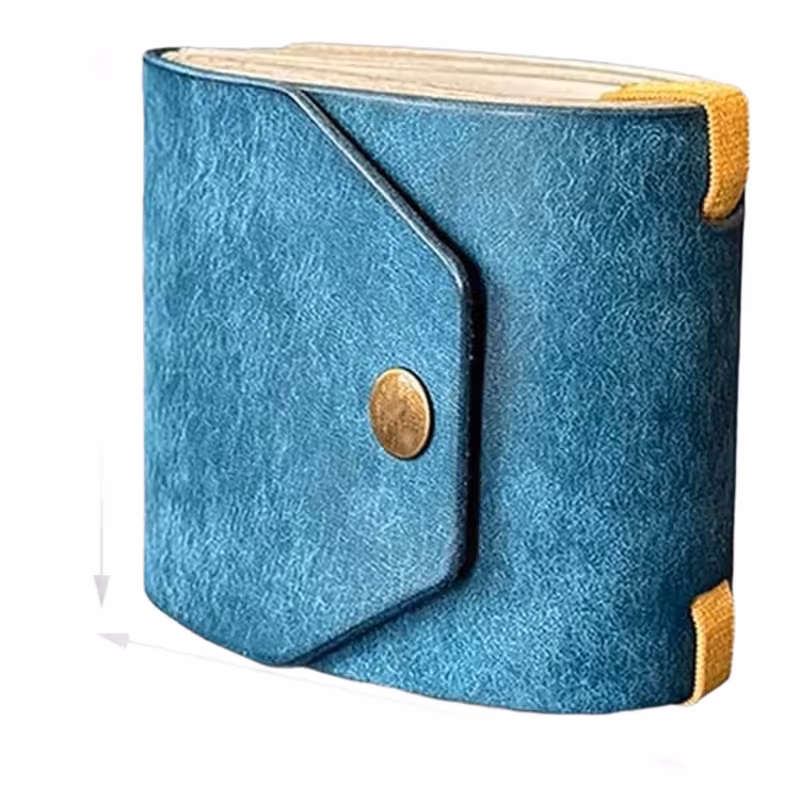 3PCS Green Slim PU Leather Cash Holder and Bill Organizer - Professional Long view 6