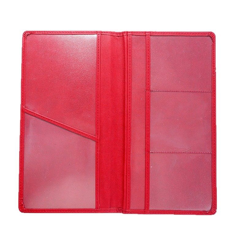 3 Pcs Premium PU Leather Car Registration and Insurance Holder - Slim Auto view 3