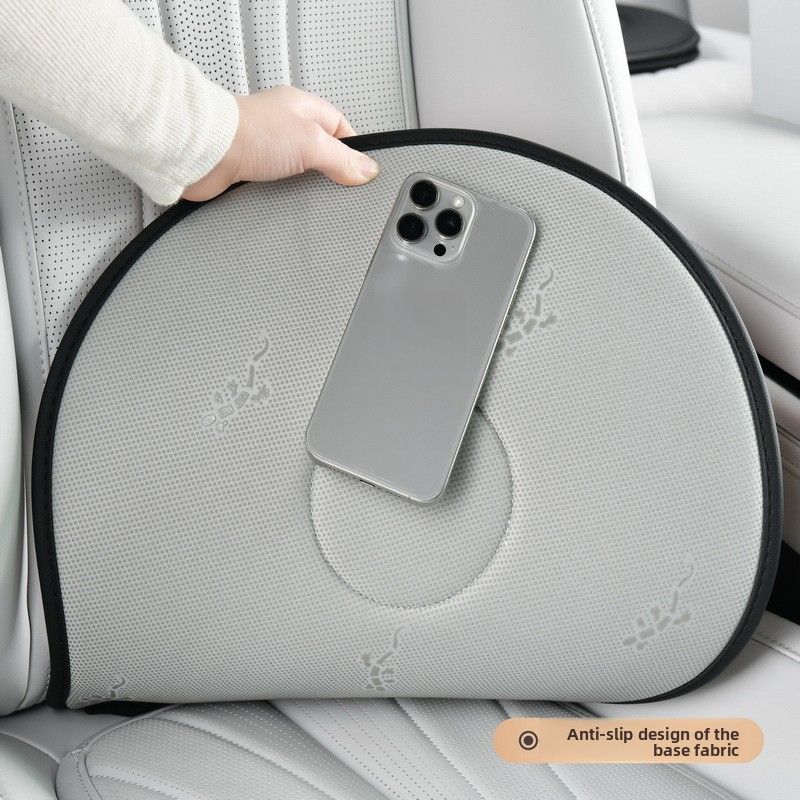 Saddle Brown 360 Degree Rotating Car Seat Cushion - 53cm Nano Tech Swivel view 3