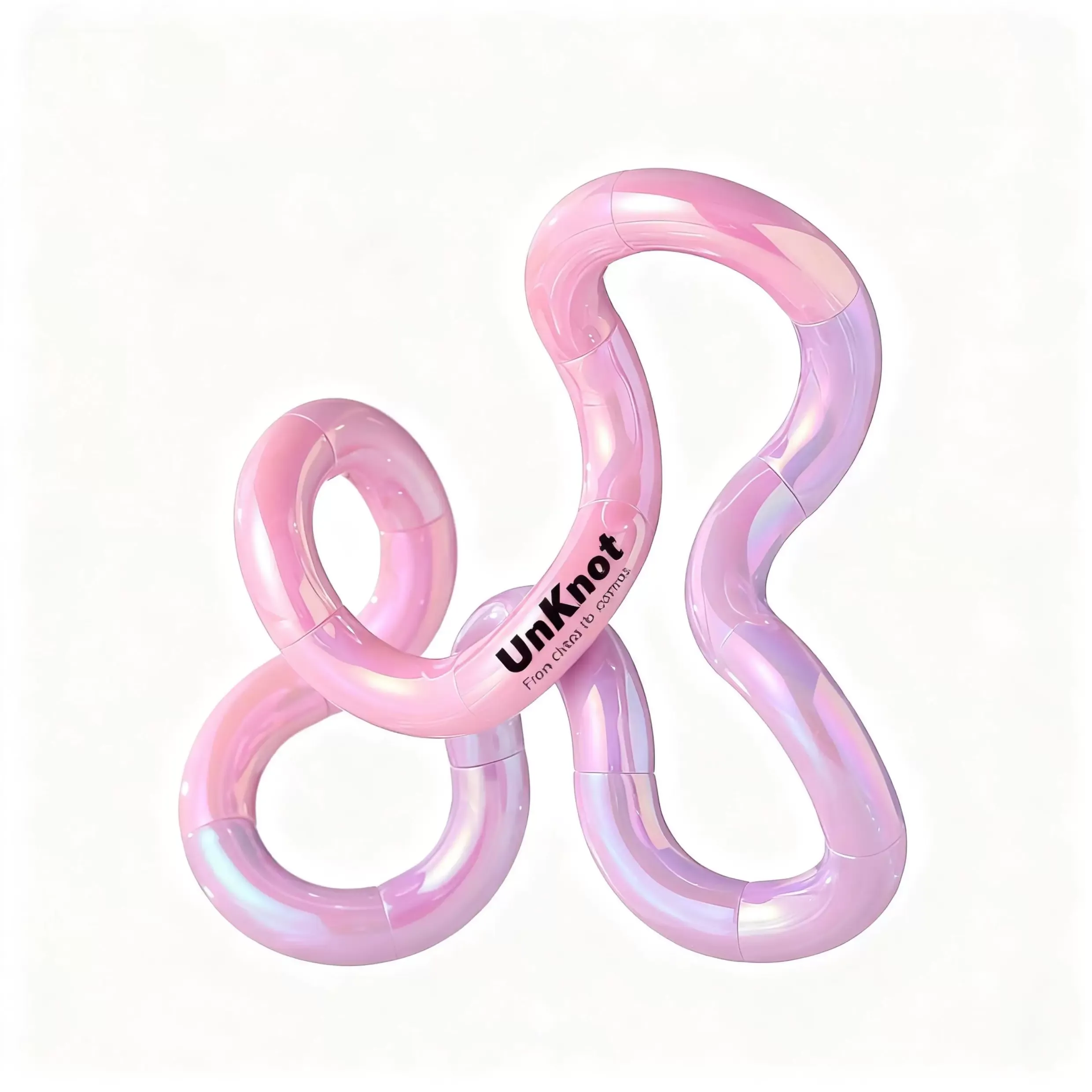 Purple Thermochromic Twist Toy – Sensory Stress-Relief Fidget Tool (TPU + view 2