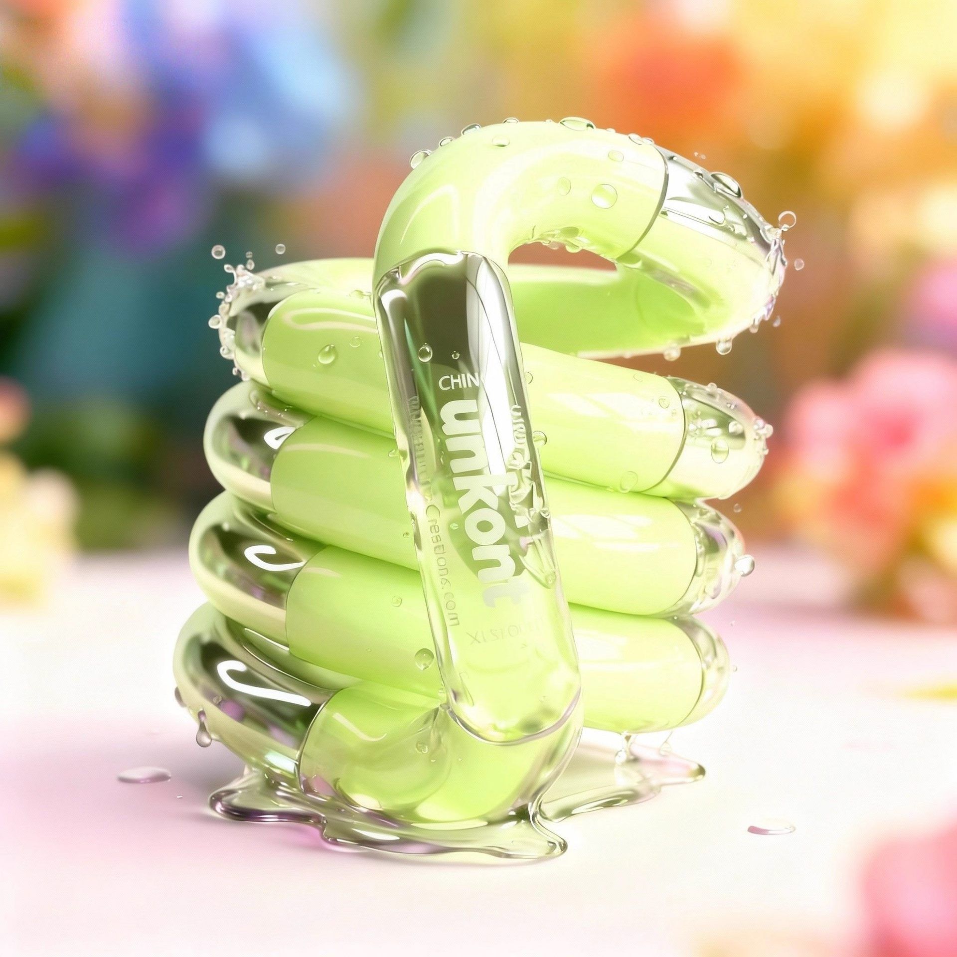 Light Green Thermochromic Twist Toy – Sensory Stress-Relief Fidget Tool (TPU +