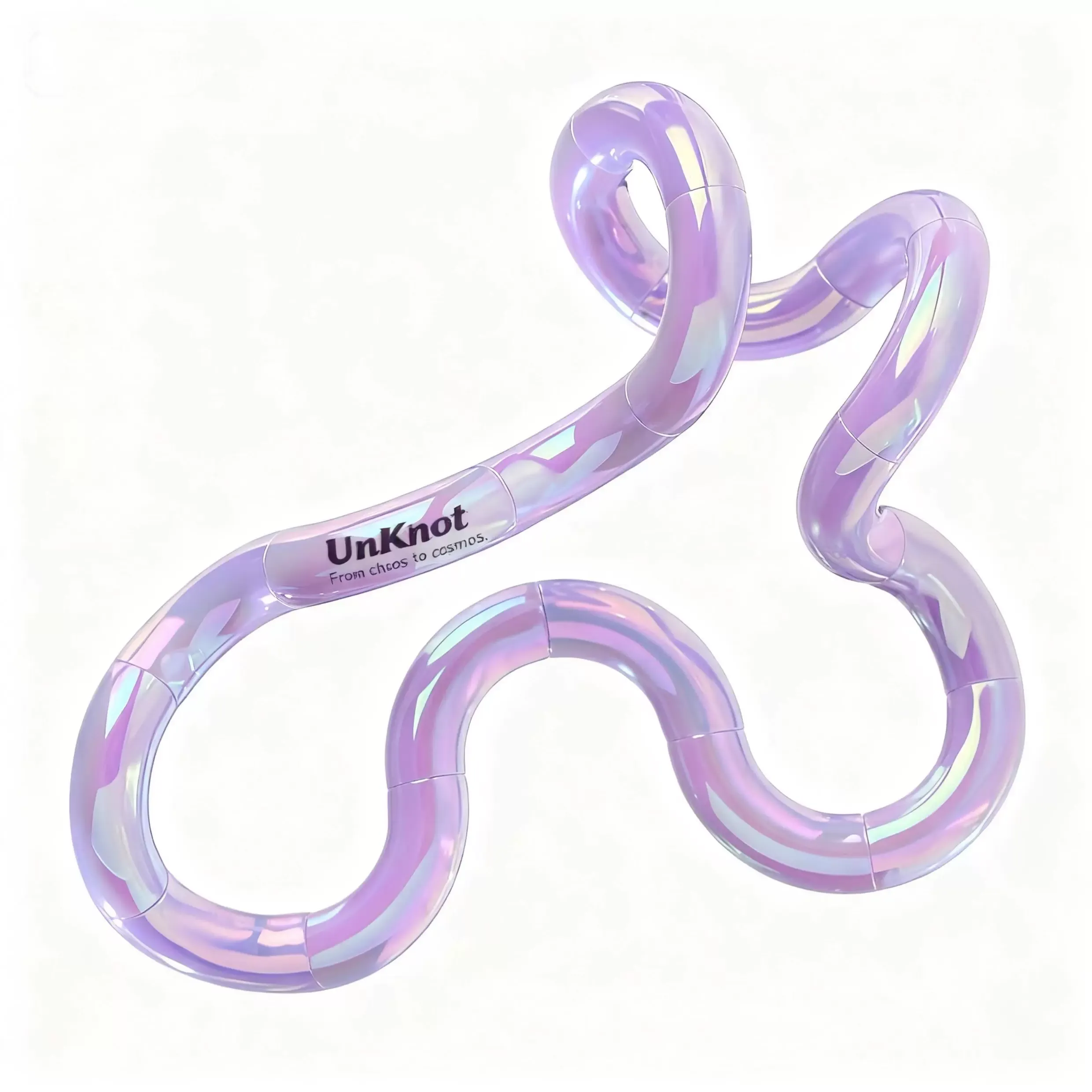Light Green Thermochromic Twist Toy – Sensory Stress-Relief Fidget Tool (TPU + view 4