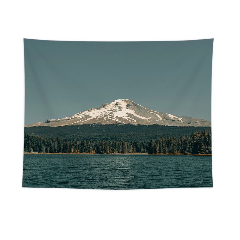 Snow-capped mountain design Wall Tapestry 200x150cm - Soft Plush Fabric — image 1