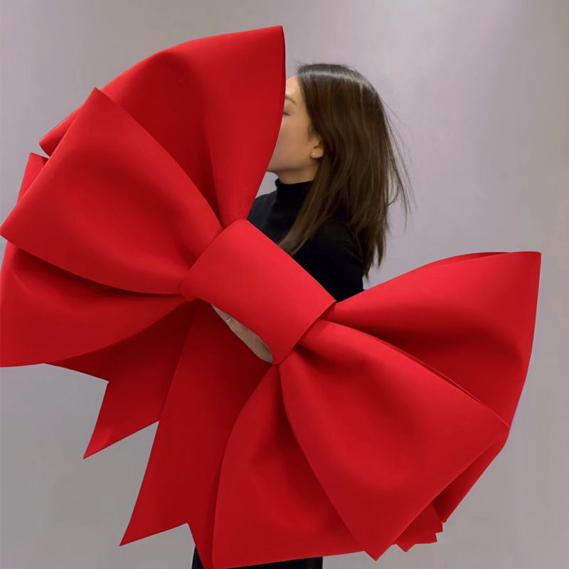 Pink EVA Bow Decoration DIY Kit - 75cm x 100cm DIY Party & Event Backdrop Bow view 3