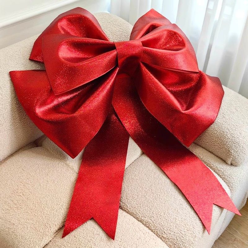 Red EVA Glitter Bow Decoration DIY Kit - 75cm x 100cm DIY Party & Event
