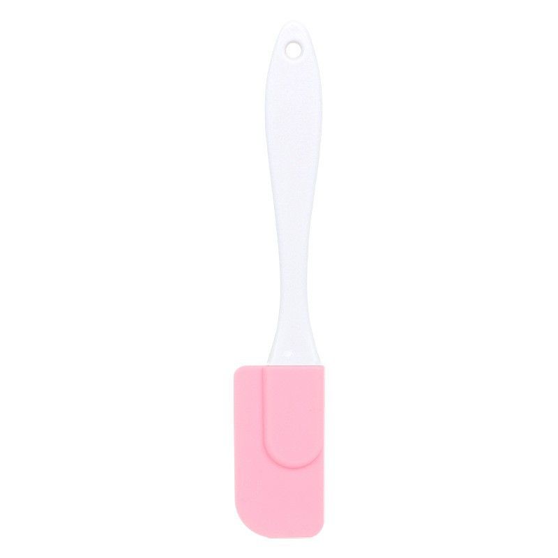 7 Pcs Pink Detachable Silicone Spatula - Food Grade Heat Resistant Baking