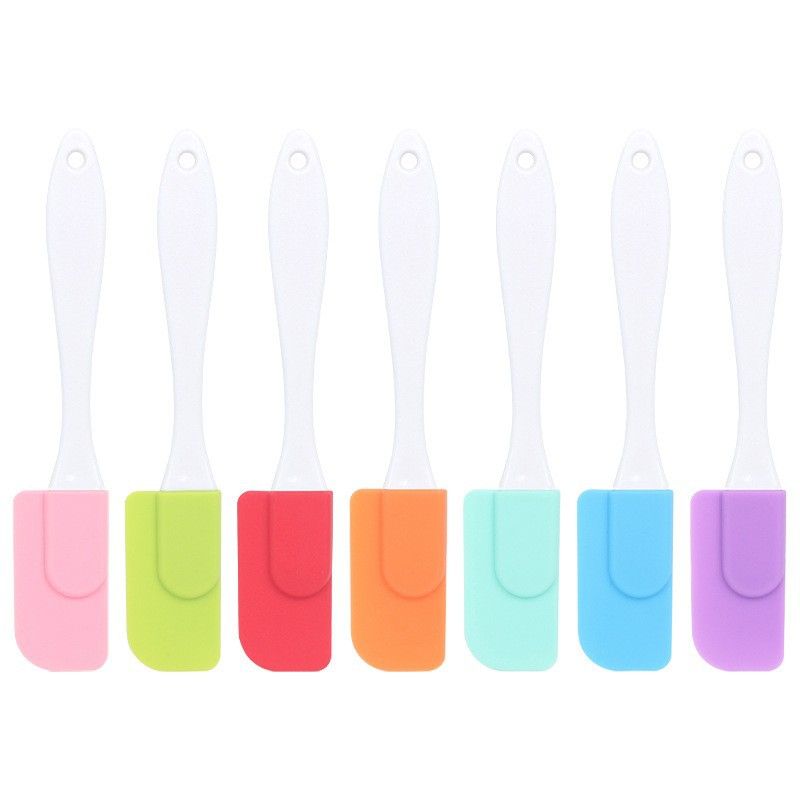 7 Pcs Purple Detachable Silicone Spatula - Food Grade Heat Resistant Baking view 2