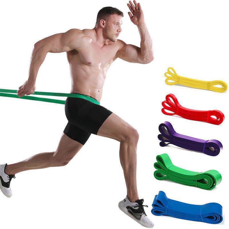 5-piece TPE Resistance Band Set - Heavy Duty Fitness Loop Bands for Strength view 2