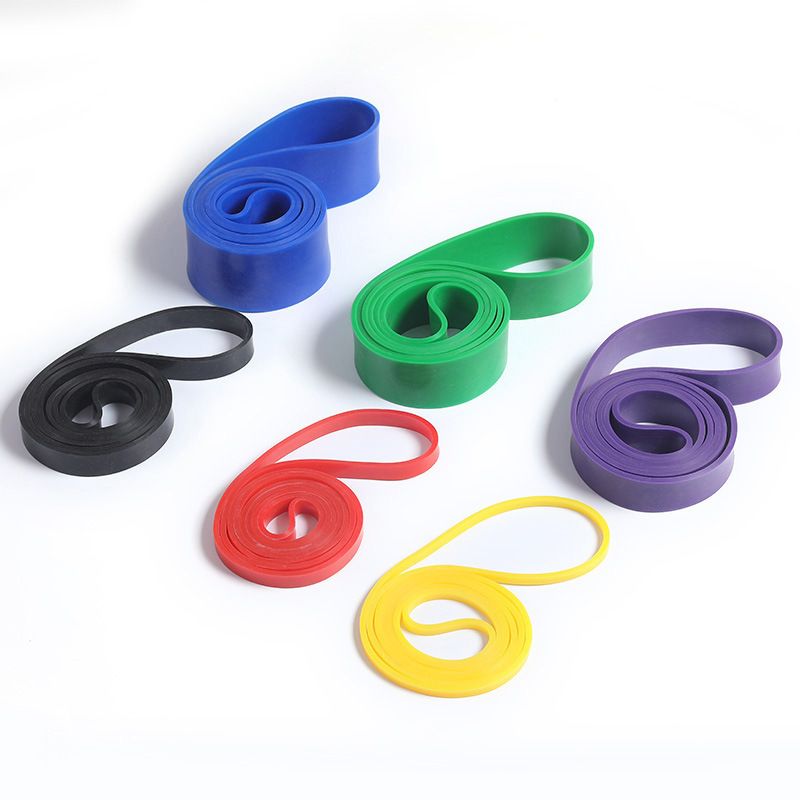 5-piece TPE Resistance Band Set - Heavy Duty Fitness Loop Bands for Strength view 4