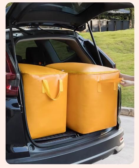 Yellow Extra Large Moving and Storage Bag - 190L Waterproof Moisture Resistant view 6
