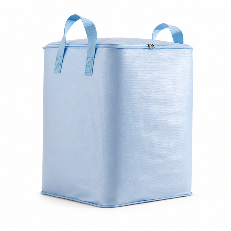 Blue Extra Large Moving and Storage Bag - 190L Waterproof Moisture Resistant