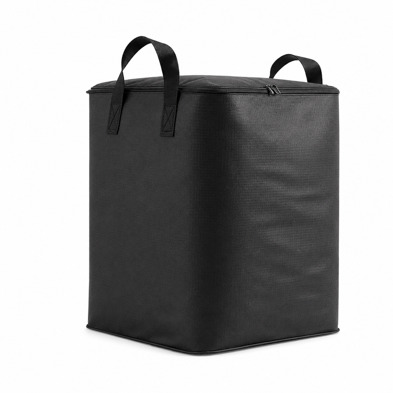 Black Extra Large Moving and Storage Bag - 190L Waterproof Moisture Resistant