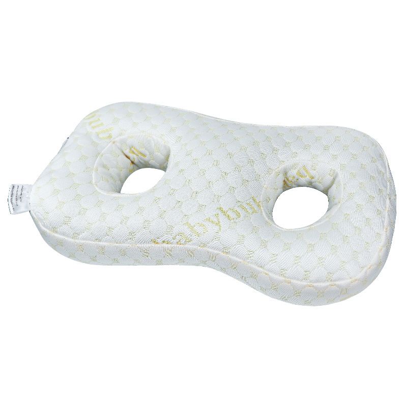 Light Gold Ear Piercing Pillow for Side Sleepers - 55 x 33 x 9 cm Figure 8