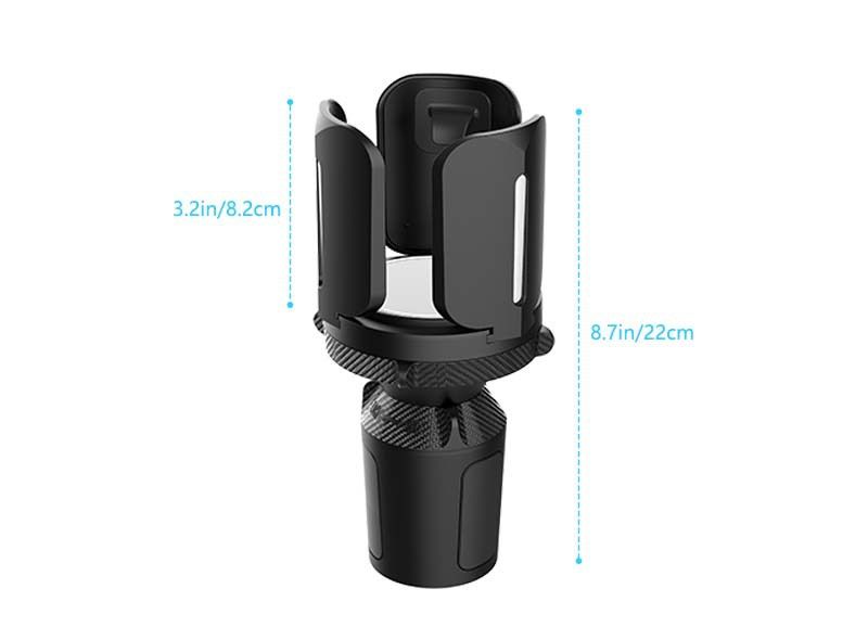Universal Car Cup Holder Adapter – Adjustable Drink Stand for Large Bottles & view 5