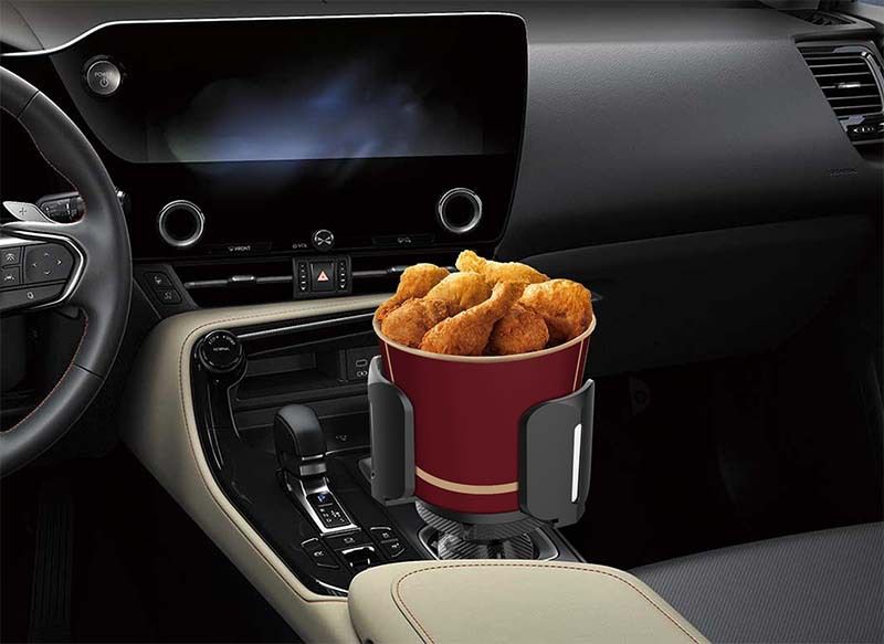 Universal Car Cup Holder Adapter – Adjustable Drink Stand for Large Bottles & view 8