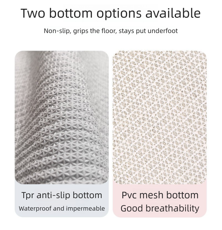 Dark Brown Thickened Chenille Bathroom Floor Mat 50x80cm Super Absorbent view 2
