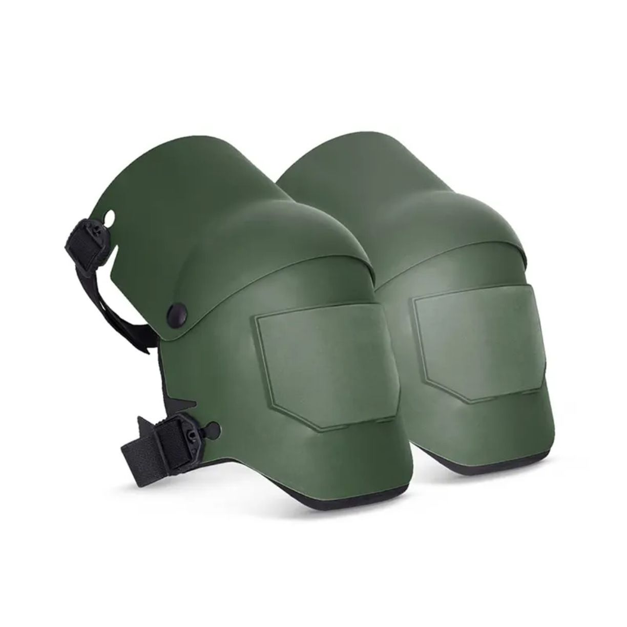 Green Professional Grade TPU Construction Knee Pads Wear-Resistant Shock