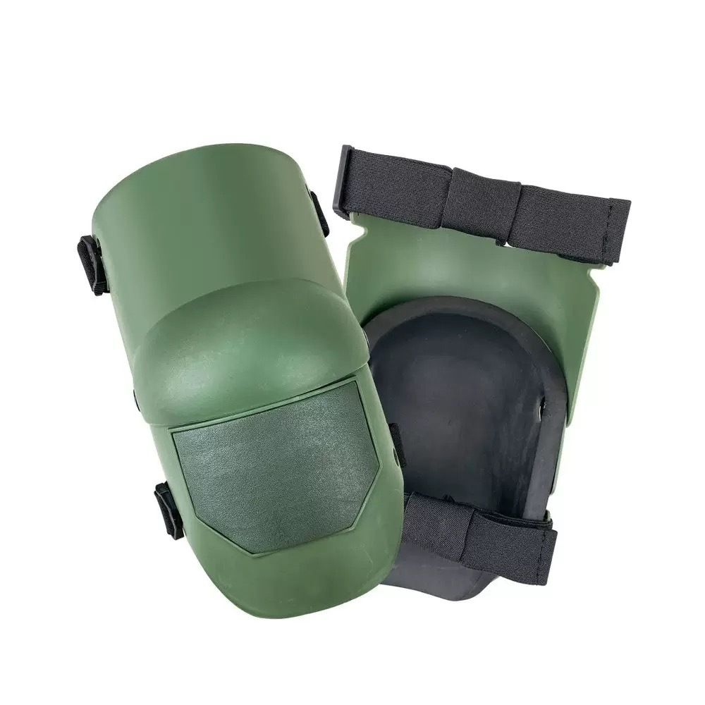 Green Professional Grade TPU Construction Knee Pads Wear-Resistant Shock view 2