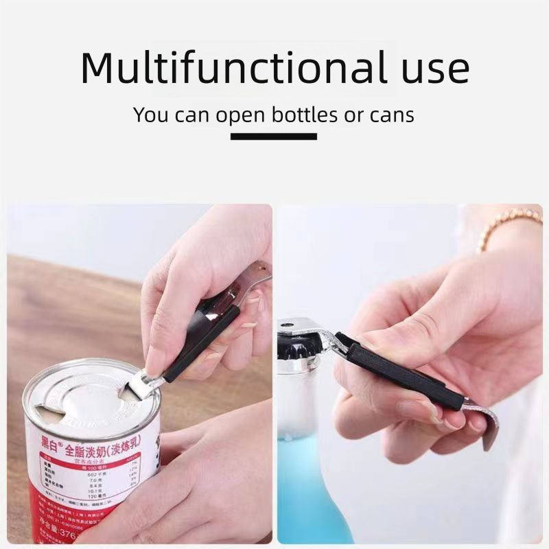 5-Pack Dark blue Magnetic Can Opener - Heavy Duty Puncture Tool for Condensed view 4