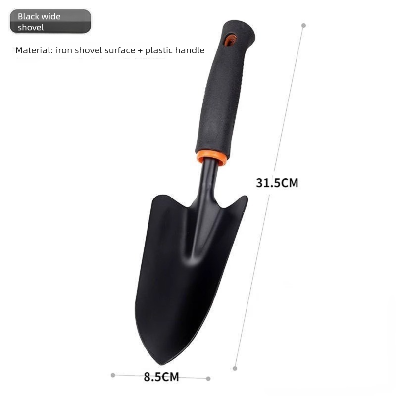4-Piece Garden Hand Tool Set - Heavy Duty Steel with Ergonomic Non-Slip Grips view 3