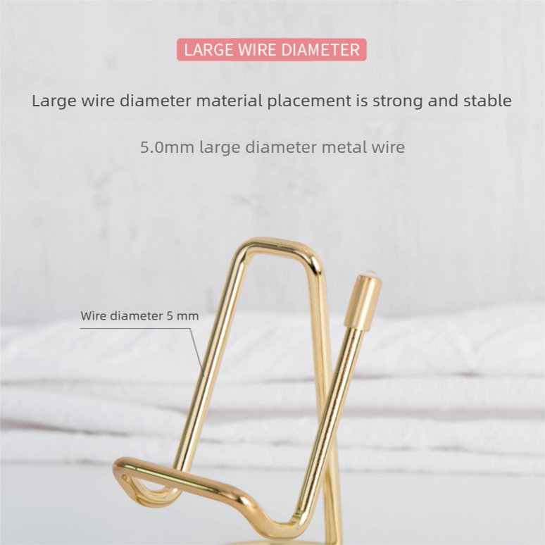2-Pack Pink Universal Aluminum Phone Stand - Minimalist One-Piece Metal Tablet view 3
