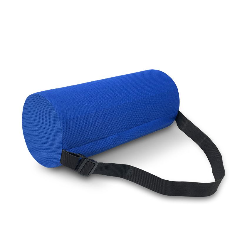 Blue Portable McKenzie Method Ergonomic Lumbar Support Roll - Adjustable