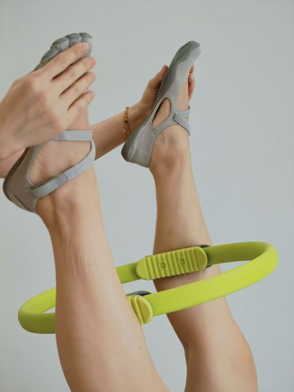 Purple Breathable High-Grip Five-Finger Yoga & Pilates Shoes (Foot Length 25 view 4