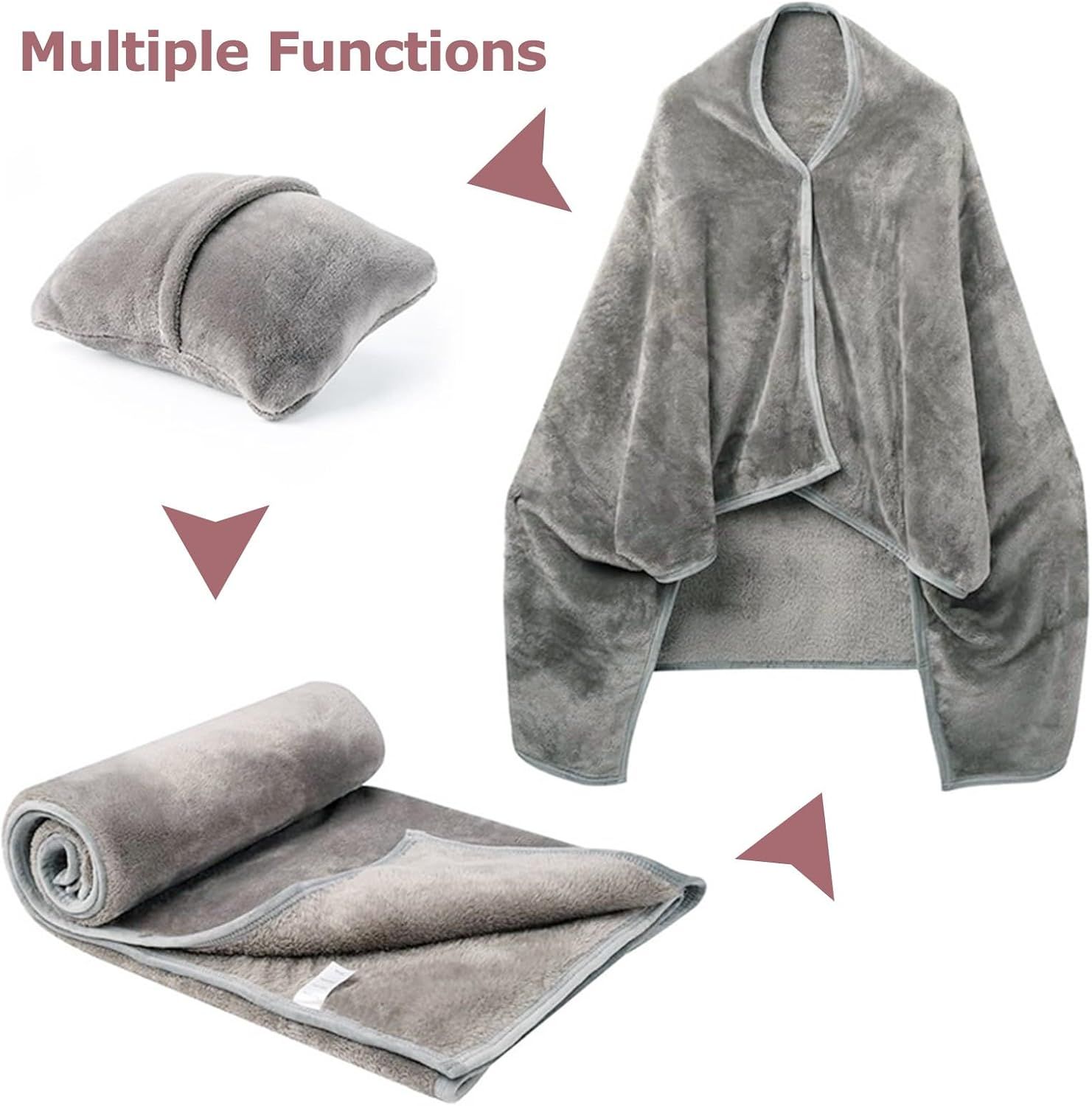 3-in-1 Portable Travel Blanket view 2