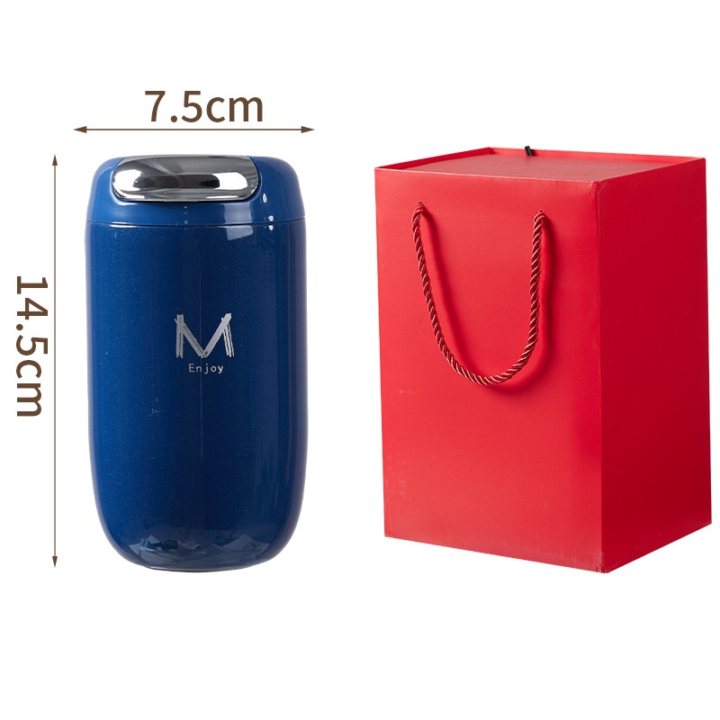 Blue Gift Box Set Premium 316 Stainless Steel Coffee Tumbler - 350ml Vacuum