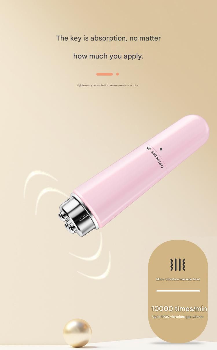 White Electric Eye Massager Pen - Vibration Massage Wand for Eye Area view 7
