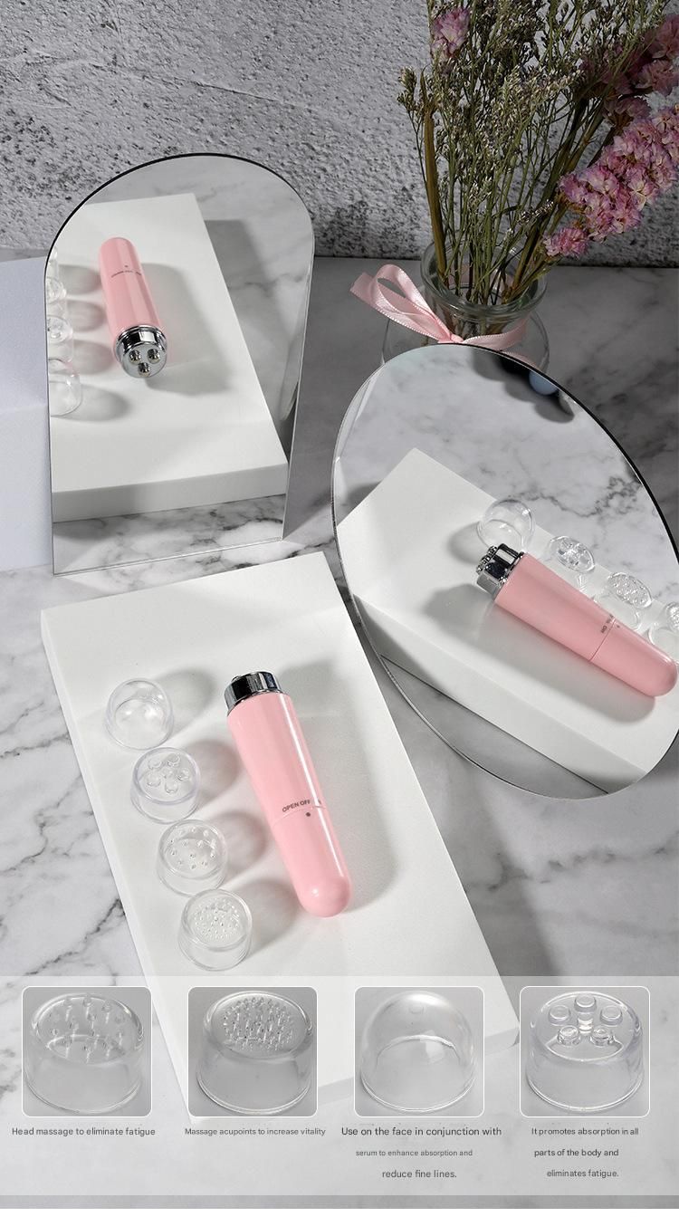 White Electric Eye Massager Pen - Vibration Massage Wand for Eye Area view 9