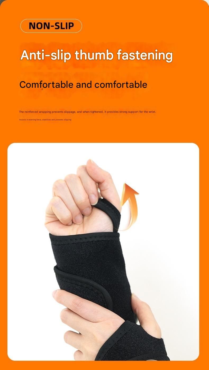 Black 2-piece Electric Heating Wrist Massager with Vibration and Hot Compress view 5