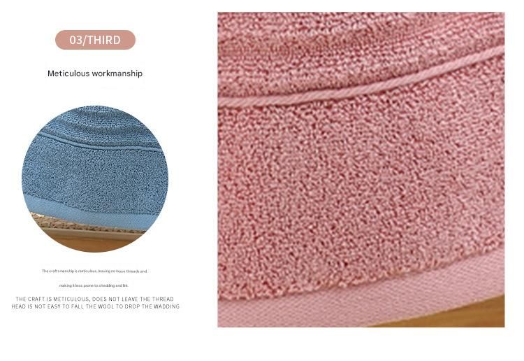 3-Piece Medium Gray Towel Set - Soft Absorbent Bath view 12