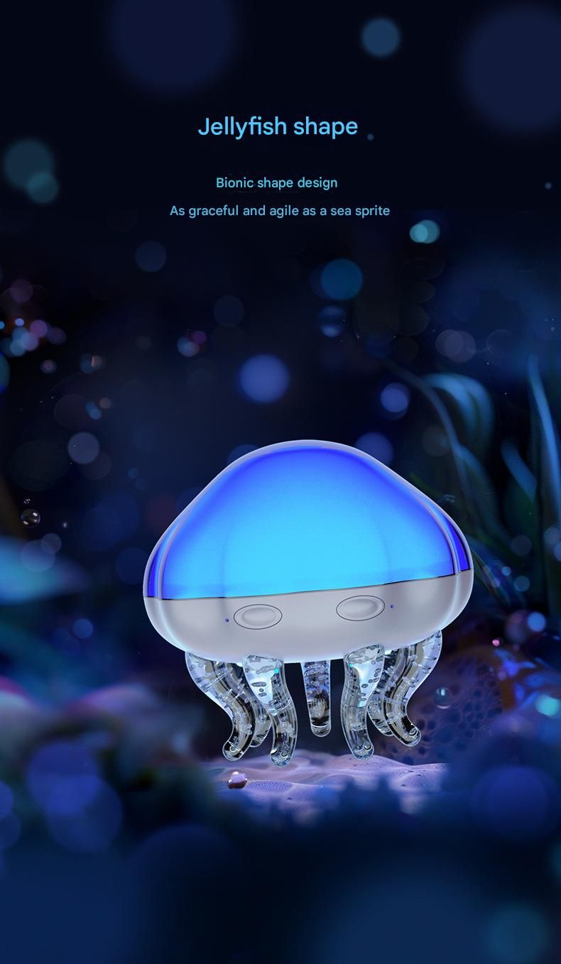 Jellyfish Ocean Wave Projector Night Light - USB Powered view 6