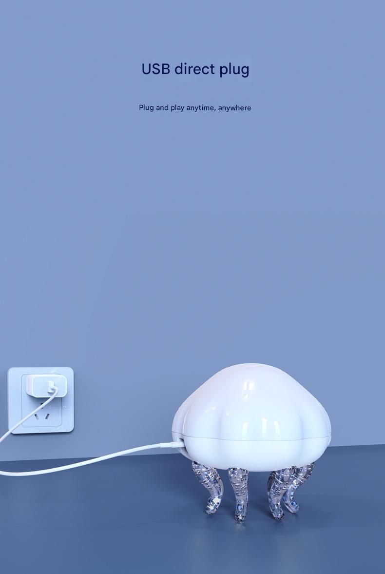 Jellyfish Ocean Wave Projector Night Light - USB Powered view 7