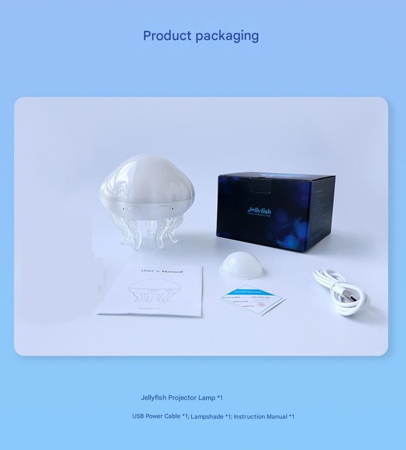 Jellyfish Ocean Wave Projector Night Light - USB Powered view 9